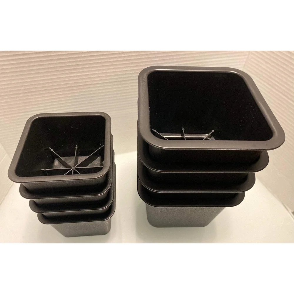 Set of 8 Furniture Legs - Non-Slip Plastic‎ Sofa  and Cabinet Accessories...